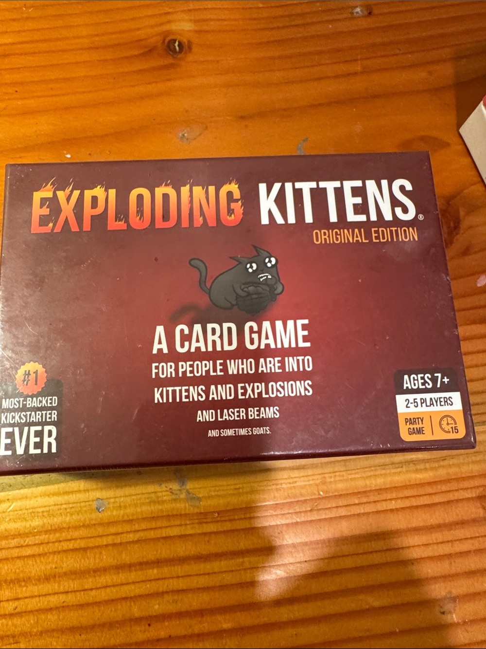 Exploding kittens original new unopened